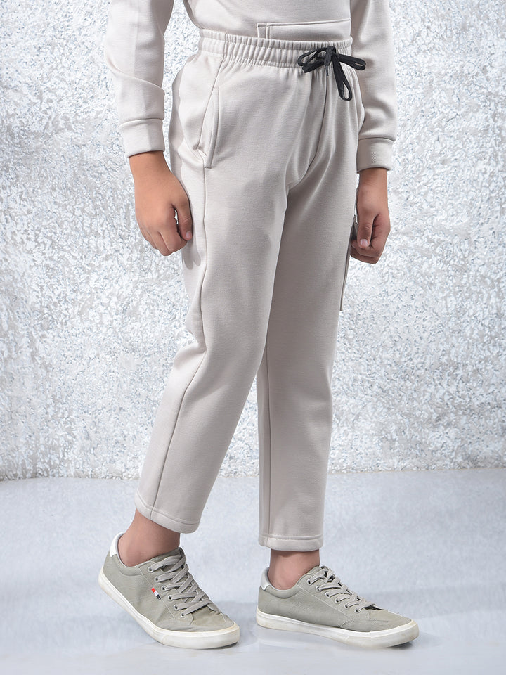 Lightweight Beige Trackpants