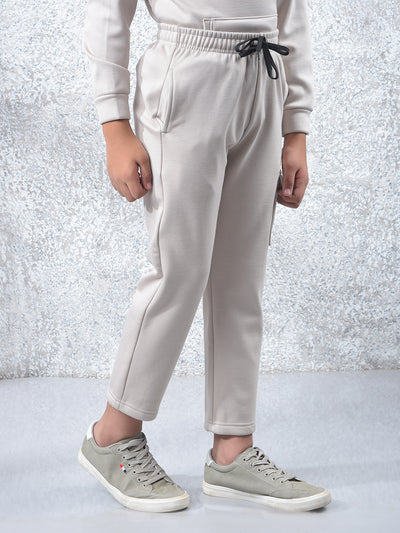 Lightweight Beige Trackpants