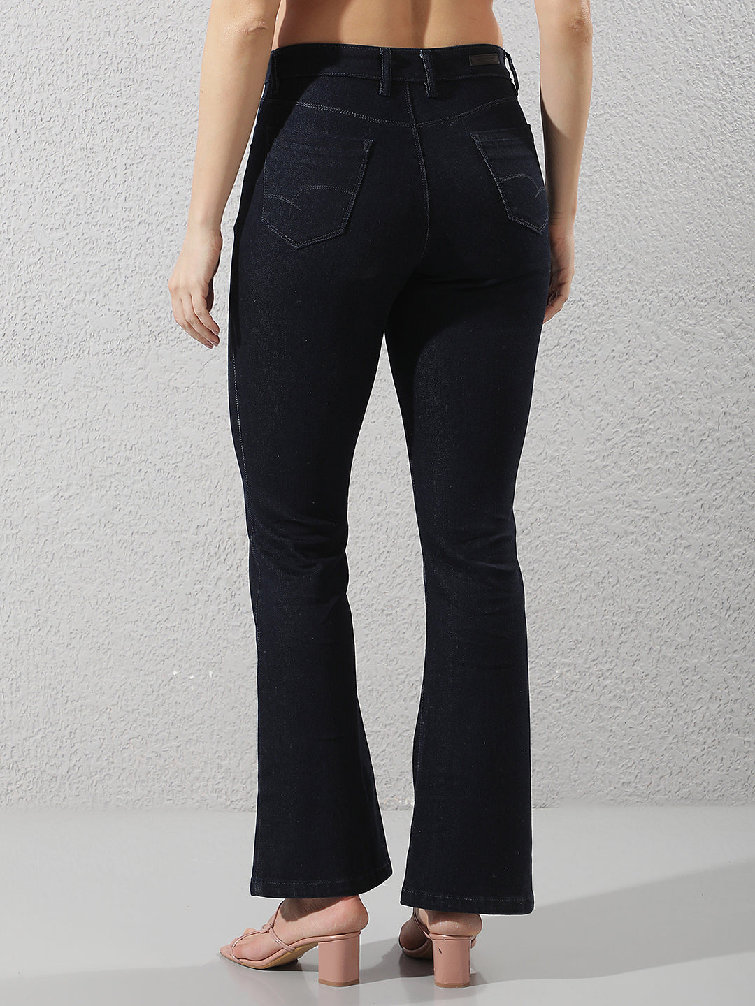 Navy Blue Bootcut Jeans