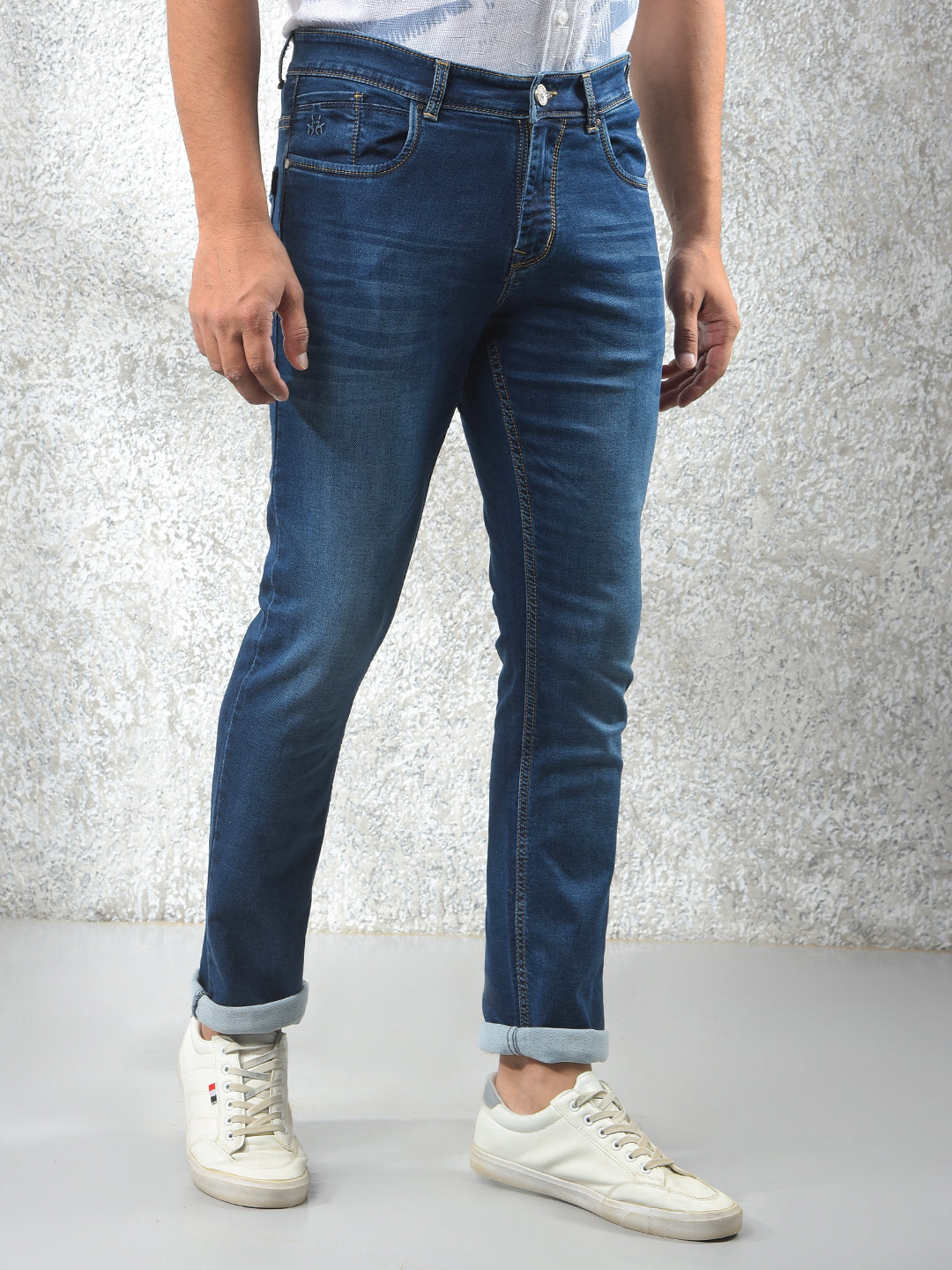 Navy Blue Skinny Jeans