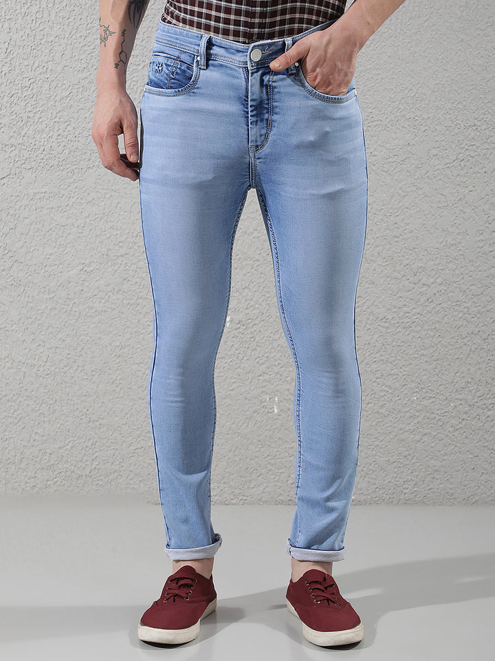 Sky Blue Skinny Jeans