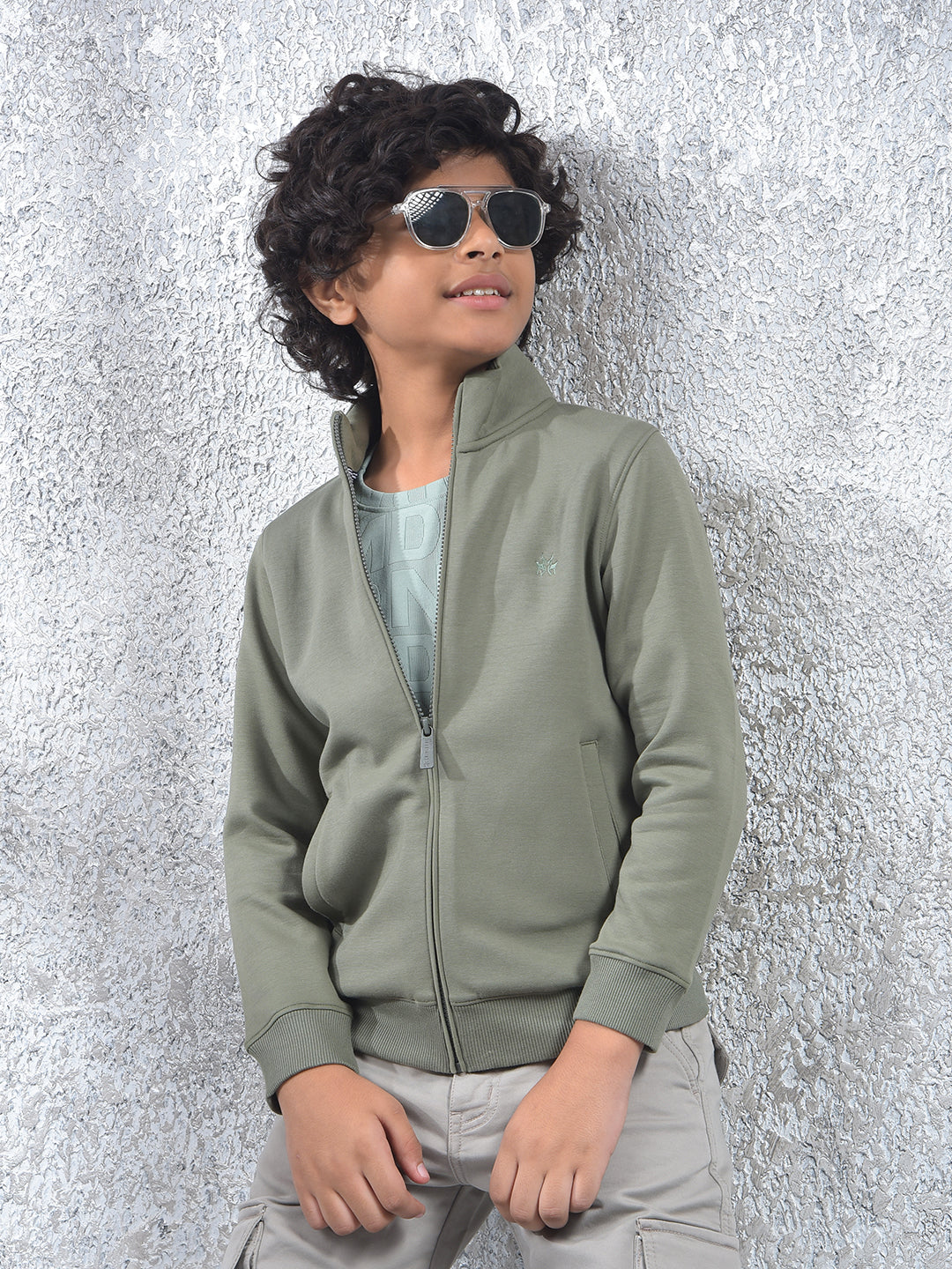 Breathable Olive Sweatshirt