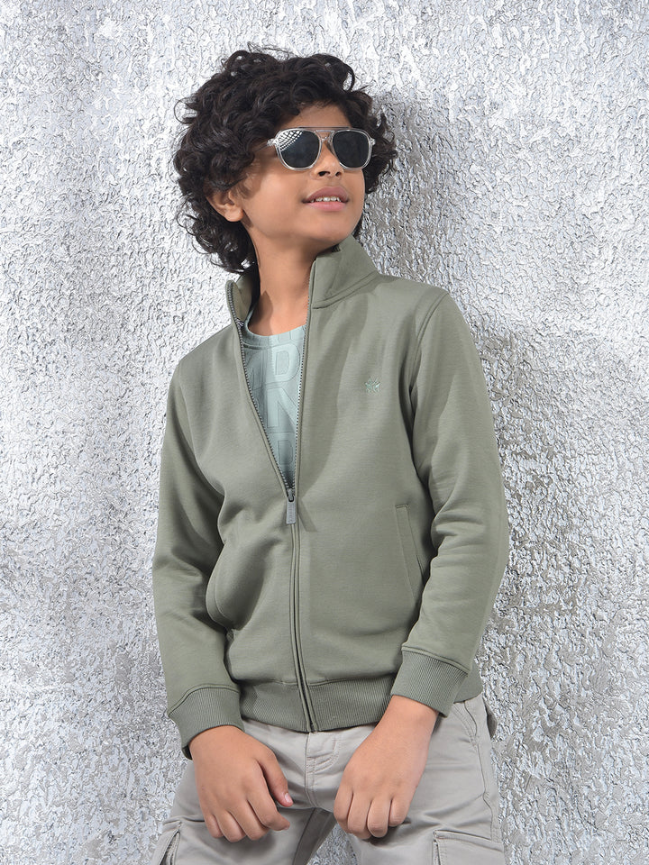 Breathable Olive Sweatshirt