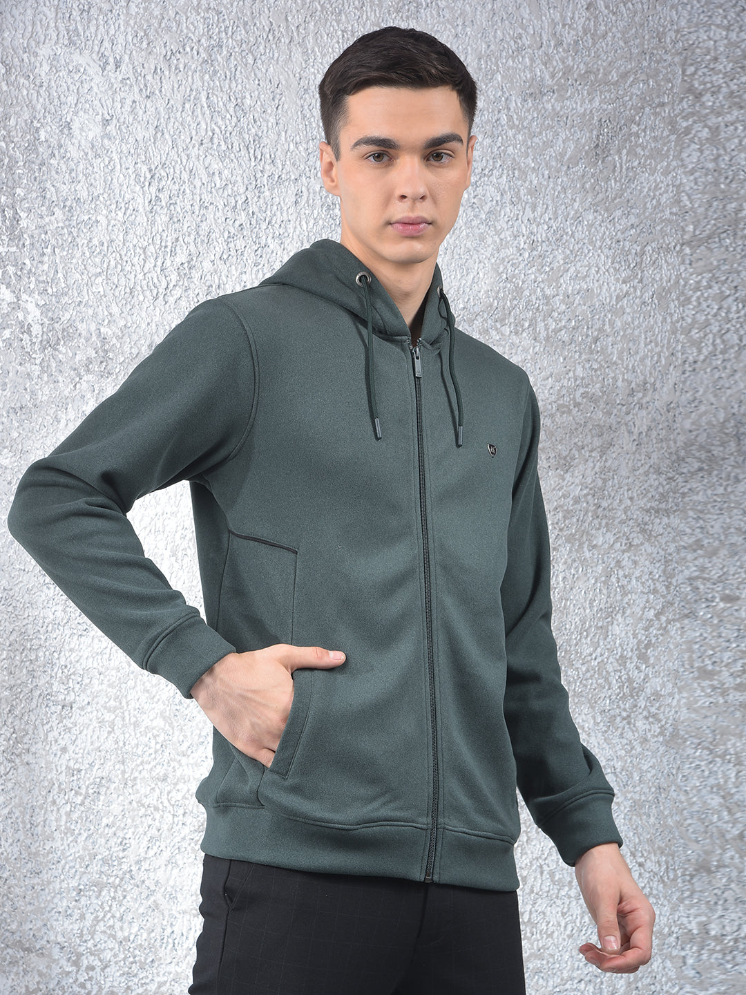 Green Reversible Sweatshirt