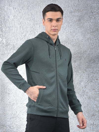Green Reversible Sweatshirt