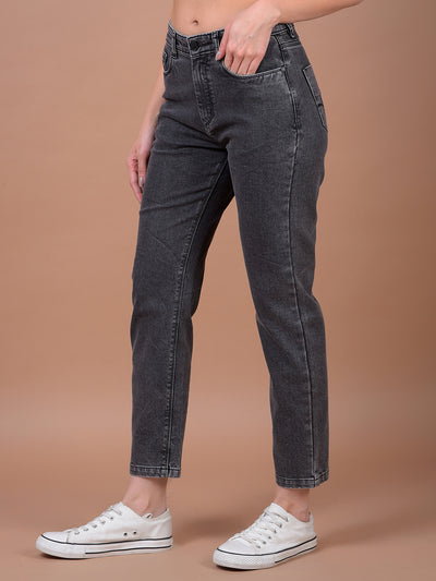 Black Straight Jeans