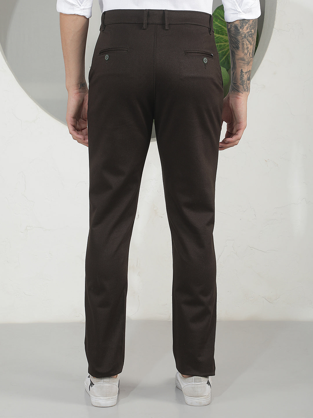 Earth Tone Olive Trousers