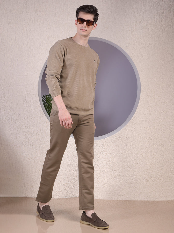 Desert Haze Textured Sweatshirt