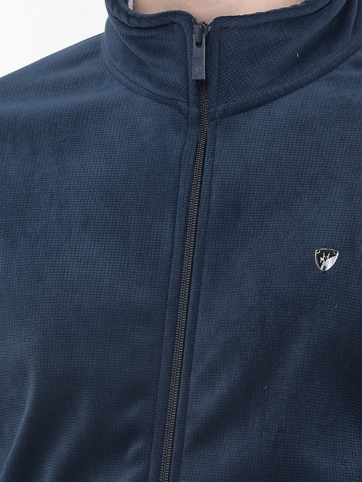 Navy Blue Stylish Sweatshirt