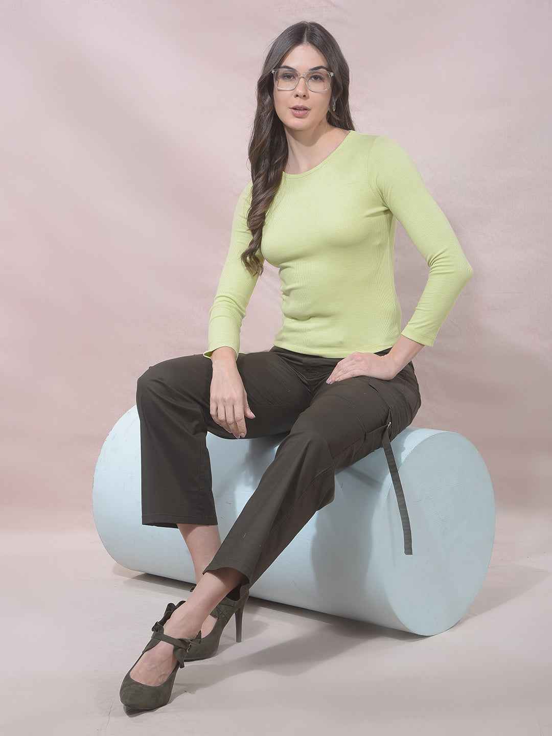 BlazeEmerald Crew Neck T-Shirt