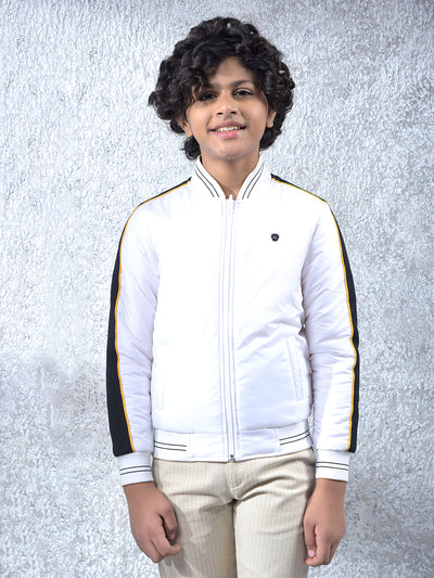 Elegant Yellow Reversible Jacket