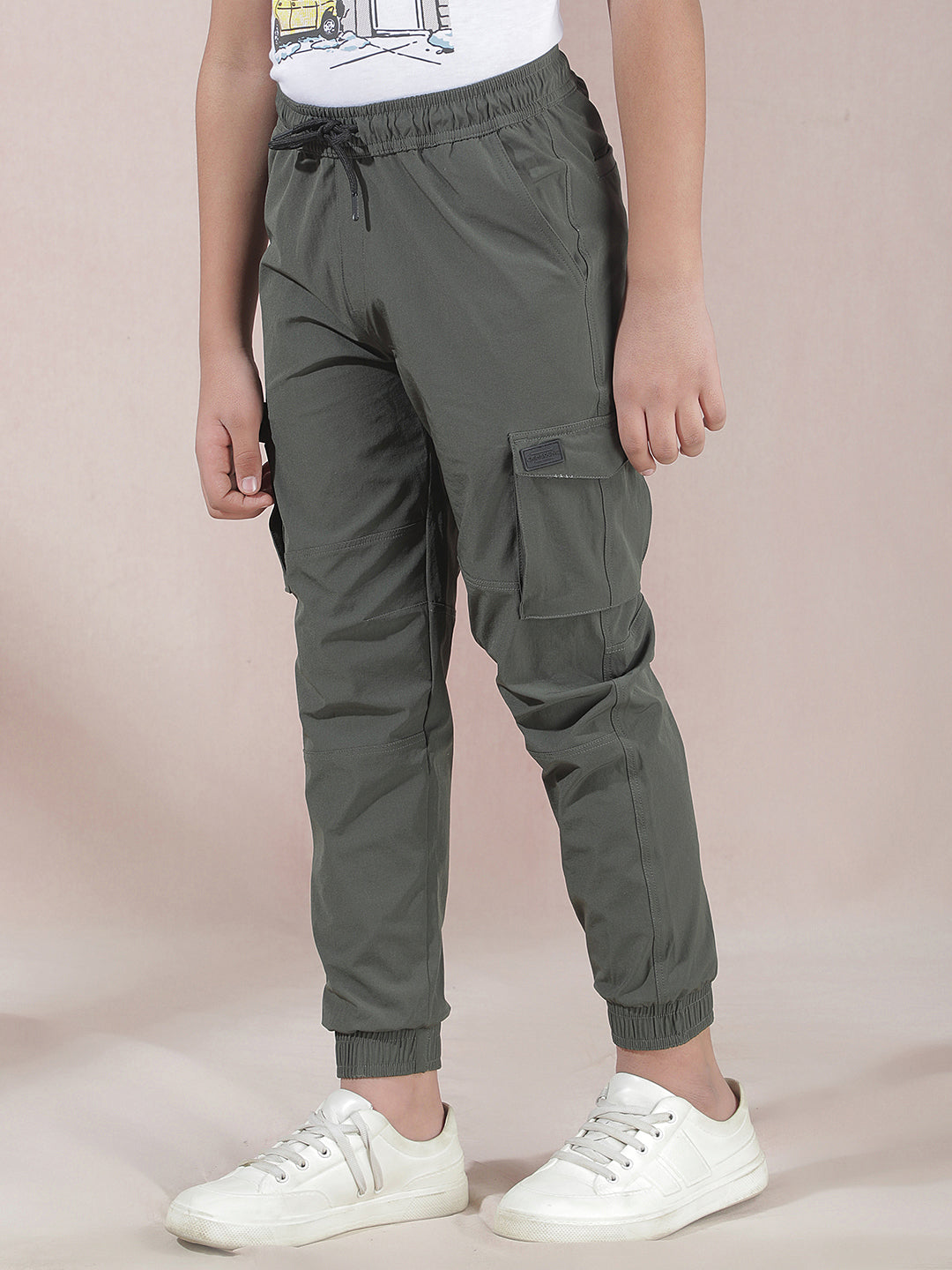 Trail Scout Grey Cargo Joggers