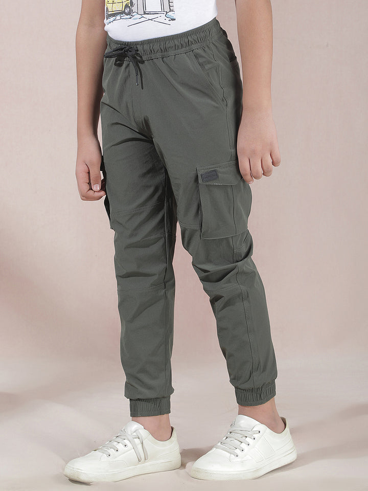 Trail Scout Grey Cargo Joggers