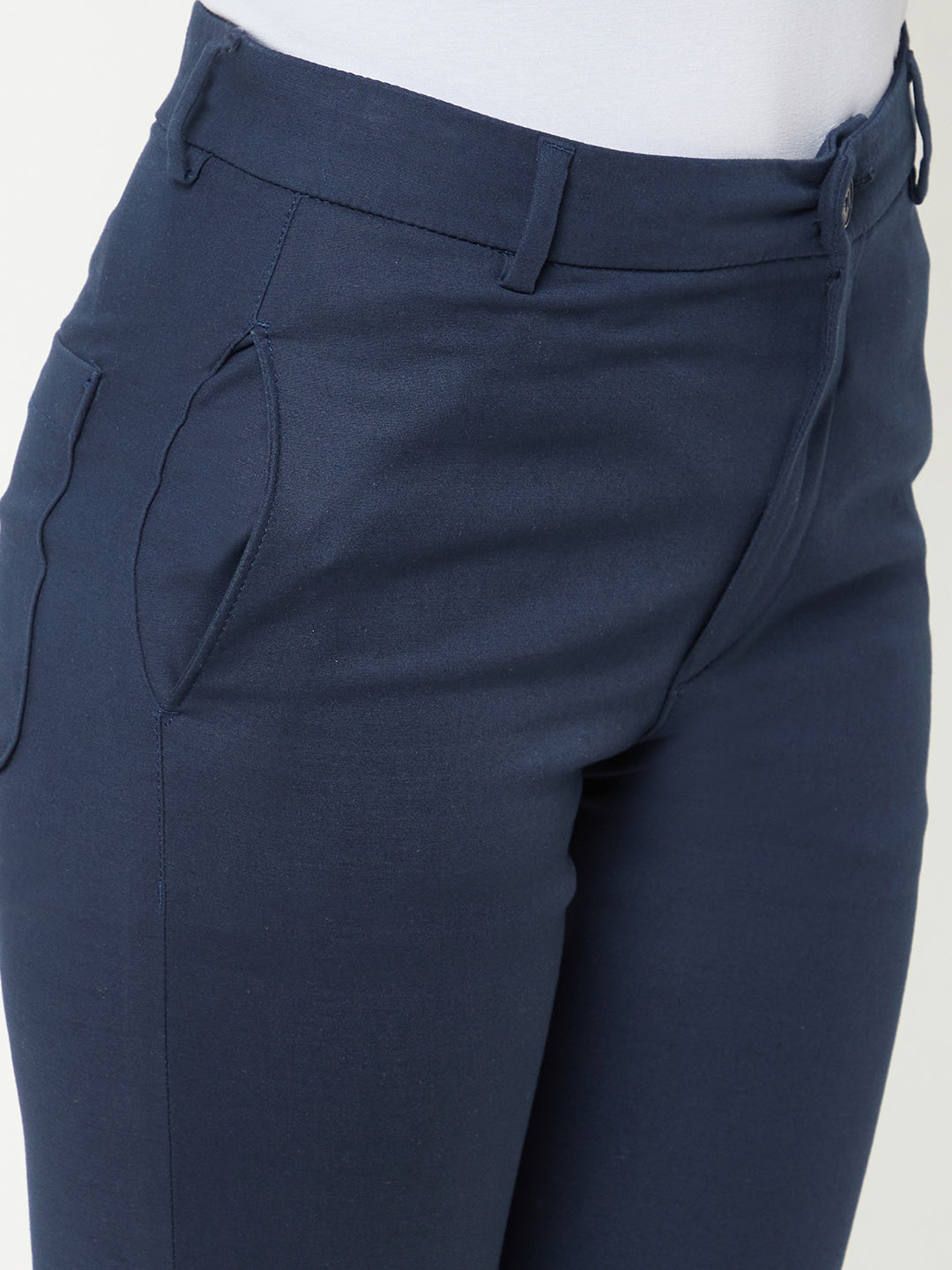 Navy Blue Trousers