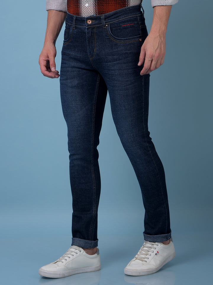 Bold Navy blue Jeans