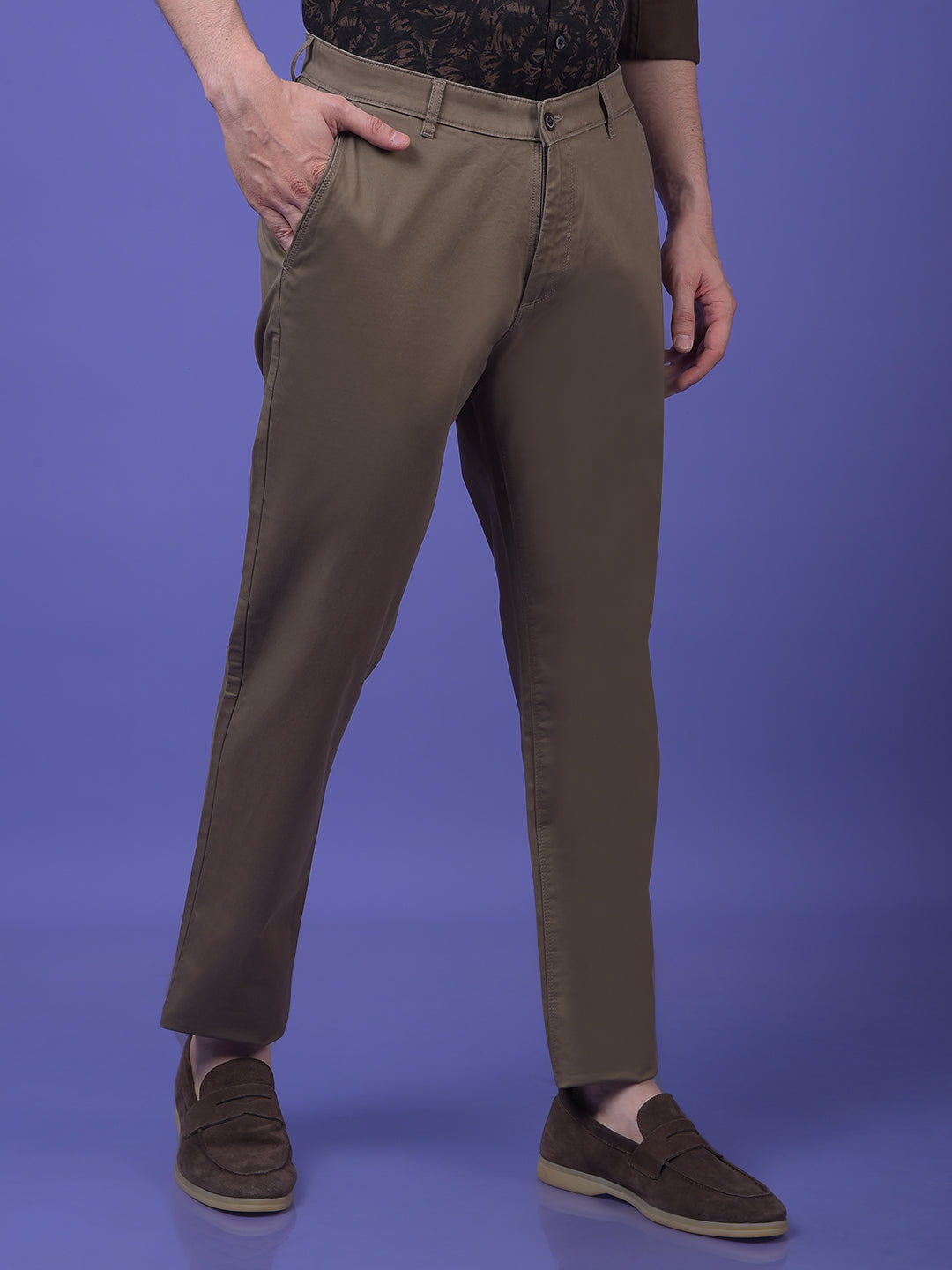 Clean Look Brown Trousers