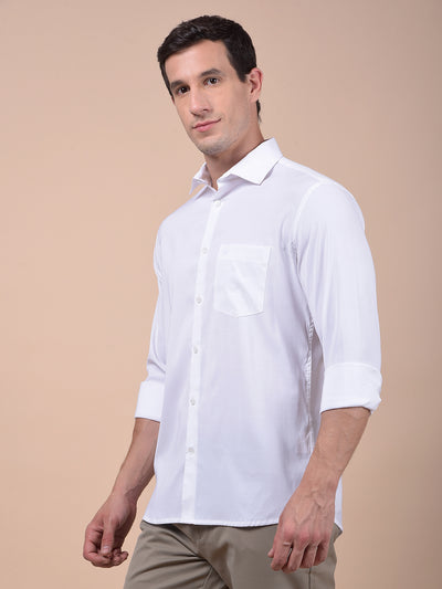 Streamlined White Shirt