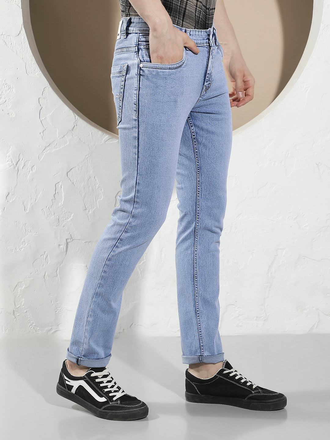 Modern Sky Sapphire Blue Jeans