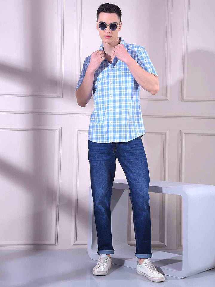 Sophisticated Navy Blue Subtle Jeans