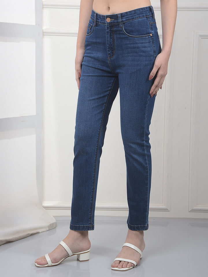 Modern Indigo Straight Jeans