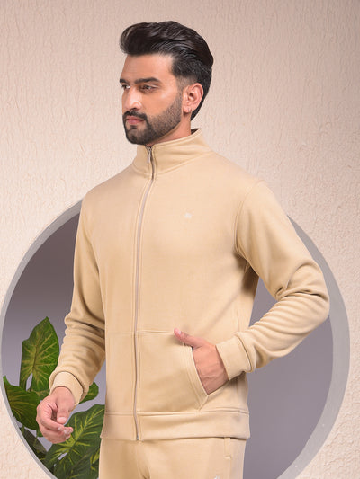 Beige Stylish Sweatshirt