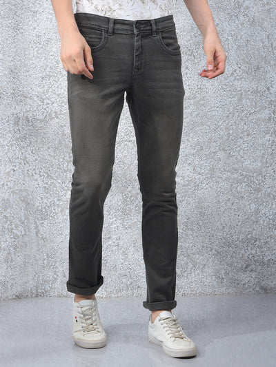 Grey Jeans-Men Jeans-Crimsoune Club