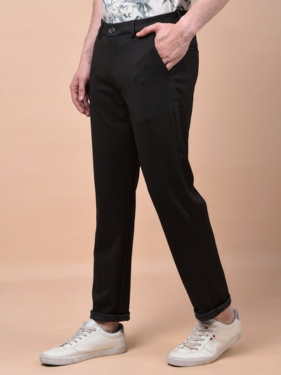 Classic Black Tailored Trousers