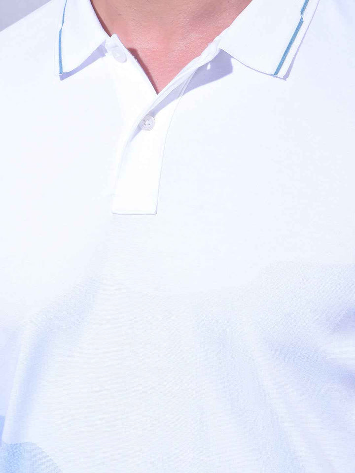 White Printed T-Shirt