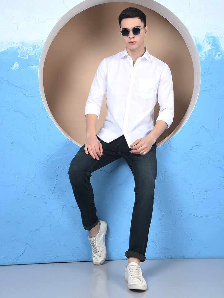 White 100% Cotton Shirt