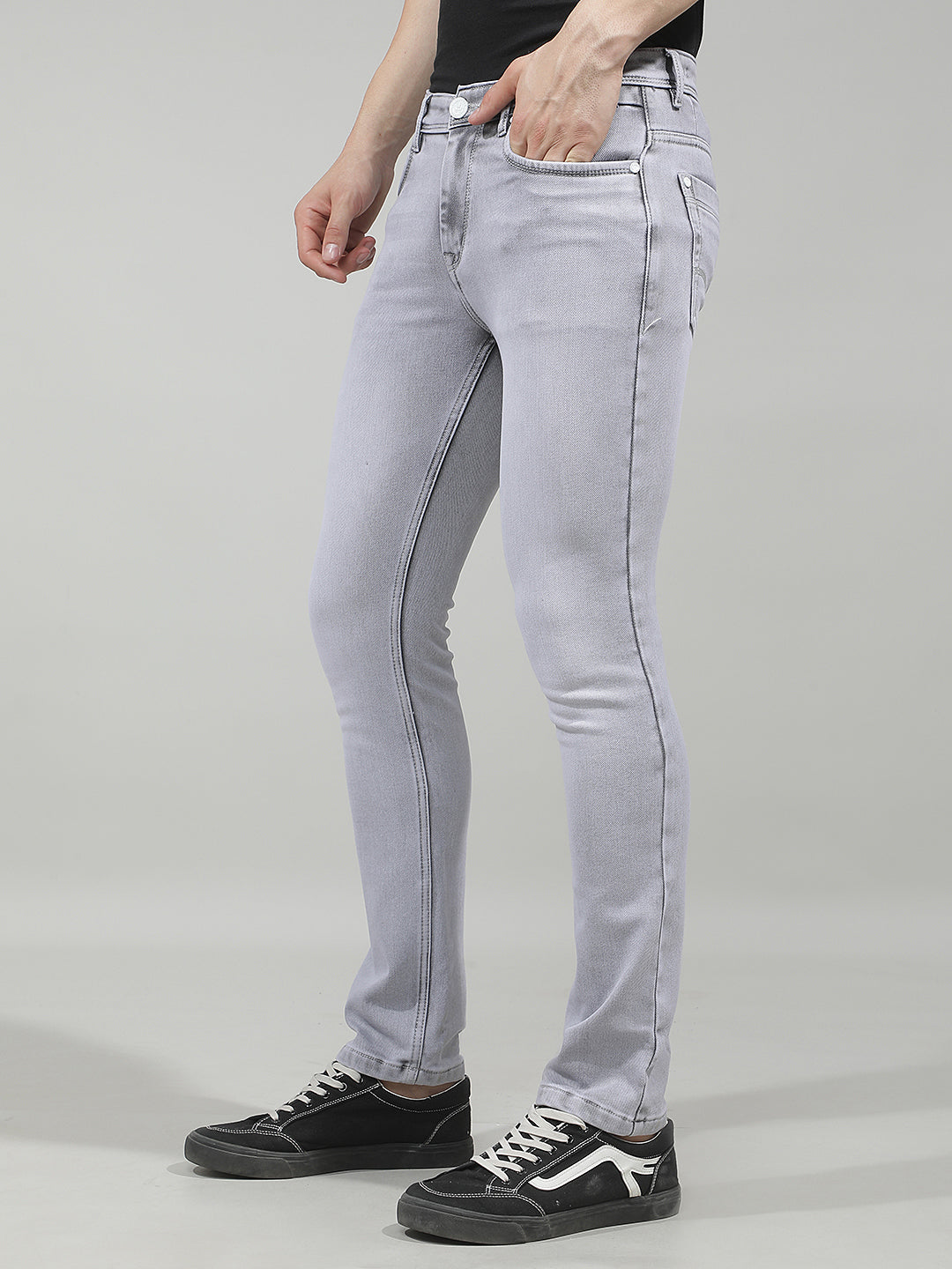 Heather Charcoal Grey Jeans