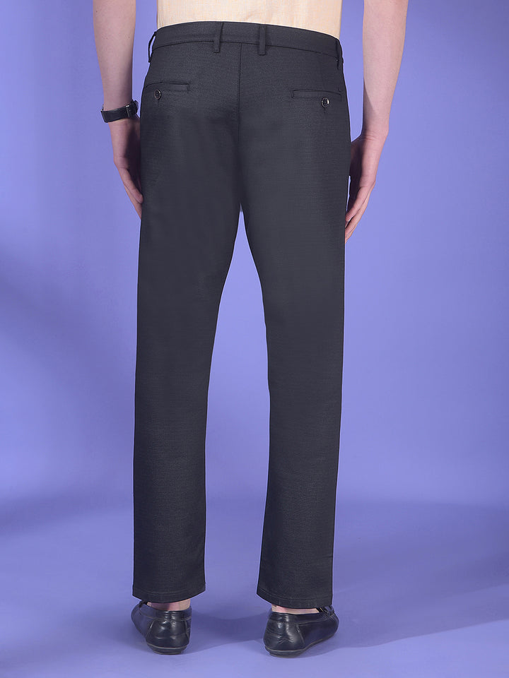 Black Knitted Trousers