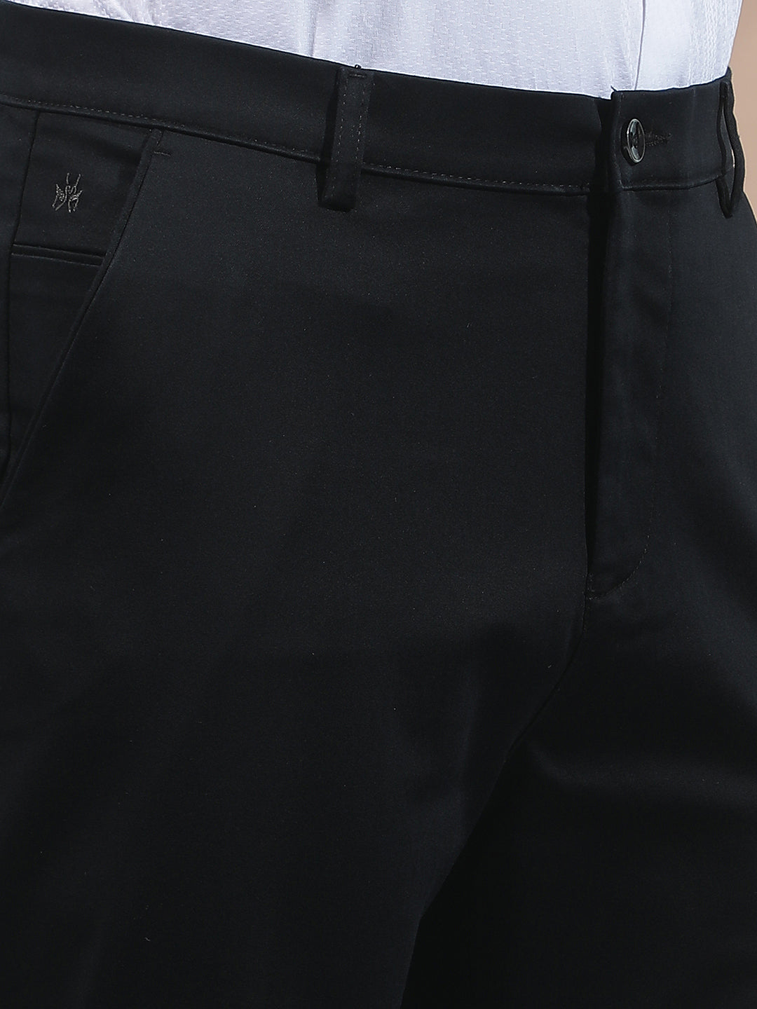 Deep Navy Navy Blue Trousers