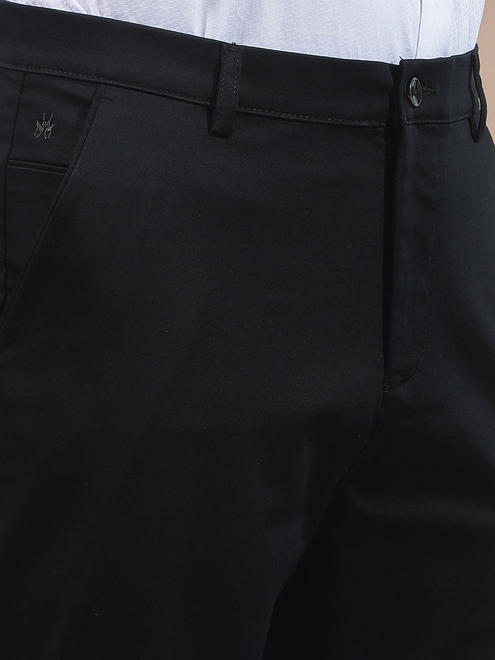 Deep Navy Navy Blue Trousers