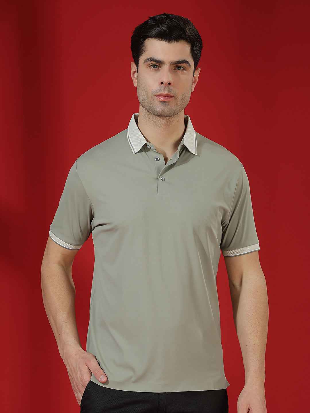 Olive Classic Polo T-Shirt
