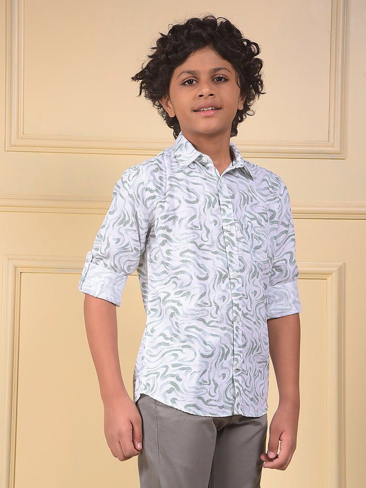 Tonedgreen Printed Shirt