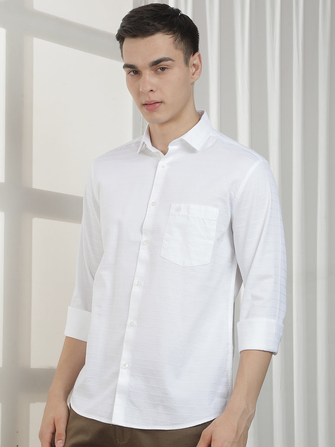Relaxed Clean White Shirt