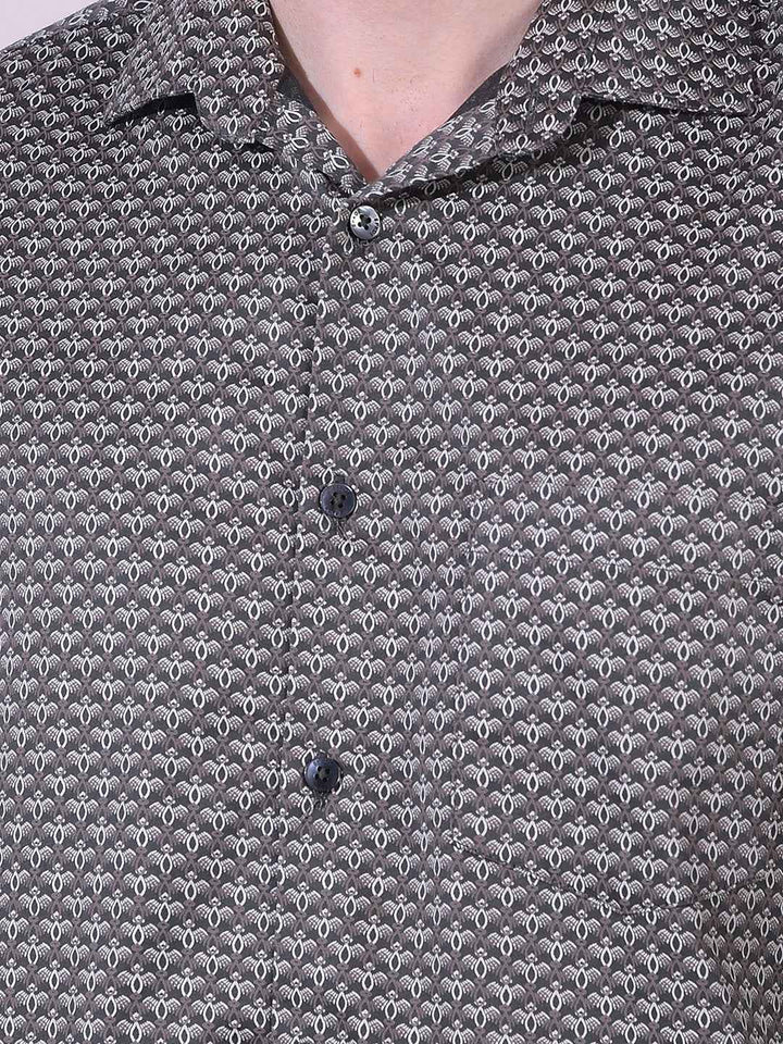 Black Printed Shirt