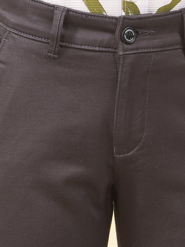 Olive Printed Trousers