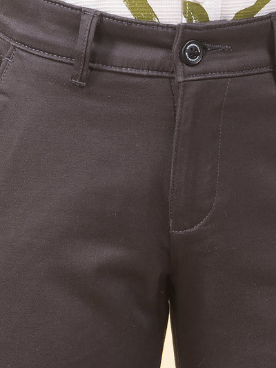 Olive Printed Trousers