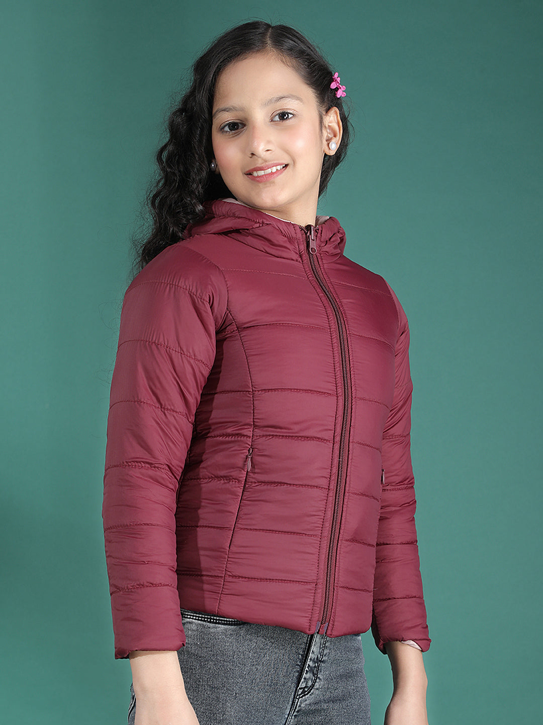 Berry Trail Hooded Puffer Jacket