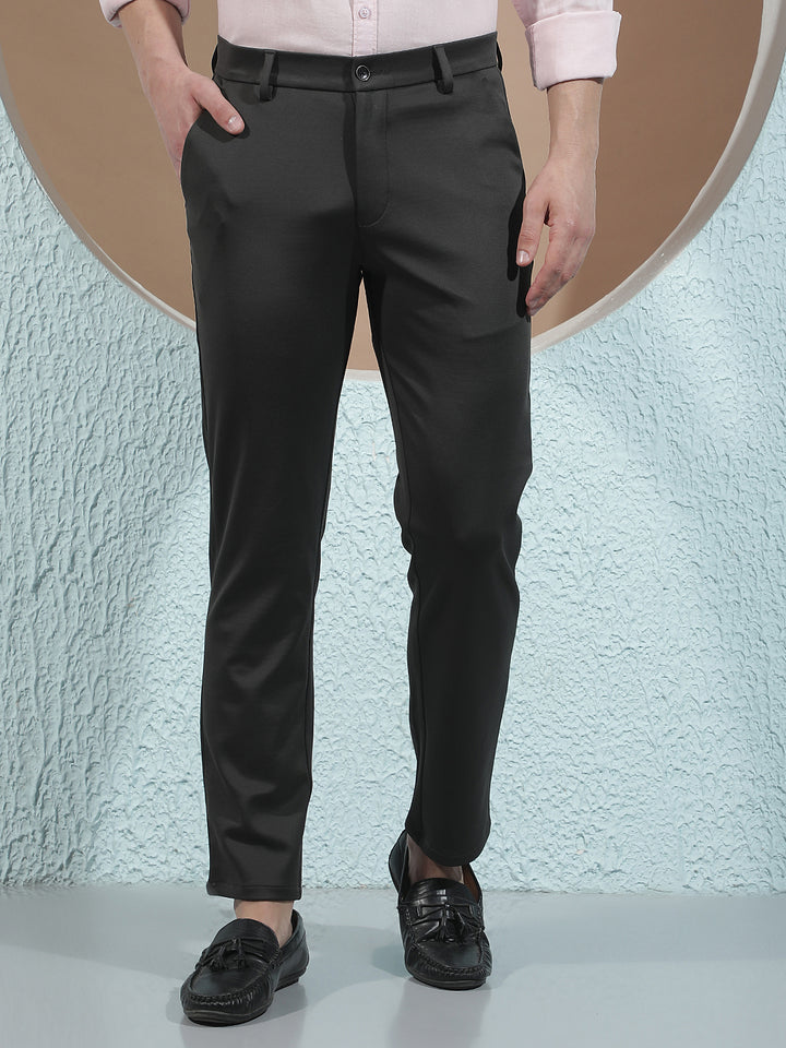 Olive Knitted Trousers