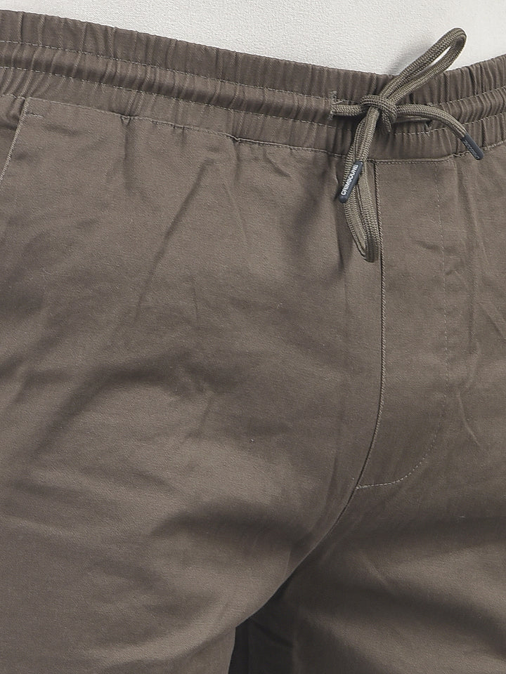 Vivid Olive Cargo Joggers