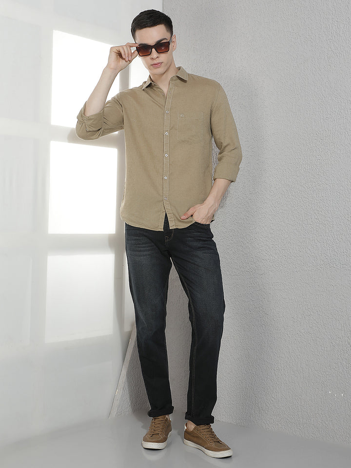 Modern Blue Stretch Casual Jeans