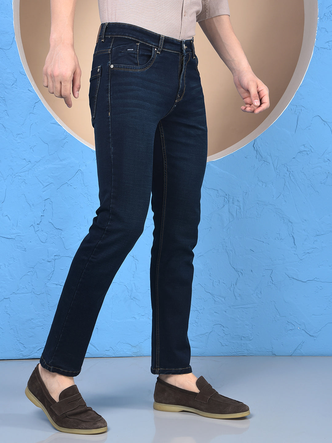 Urban Straight Blue Straight Jeans