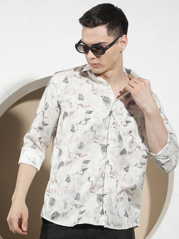 Signature Multi-Color Printed Shirt