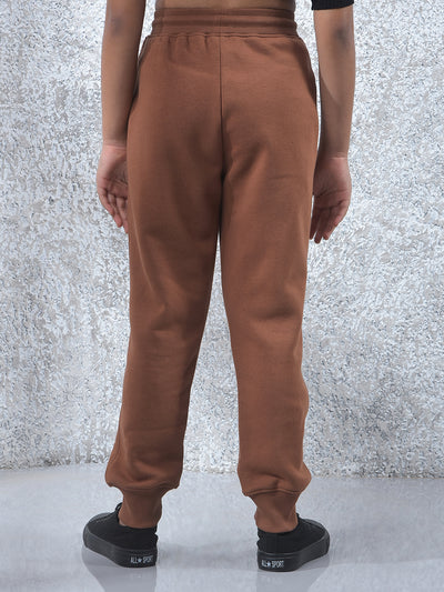 Oversized Brown Joggers