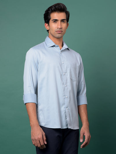 Edgy Blue Shirt