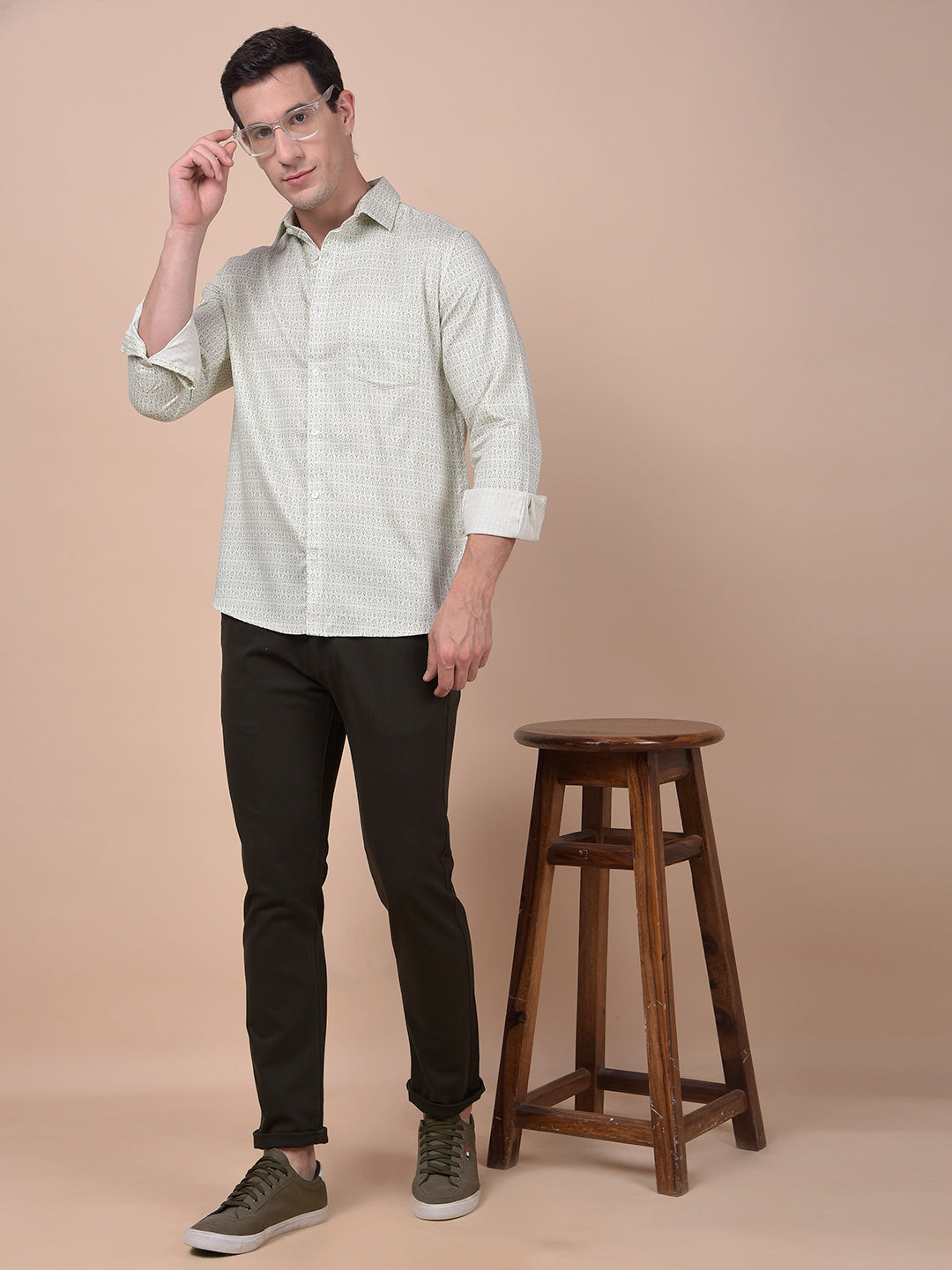 Sleek Silhouette Green Trousers