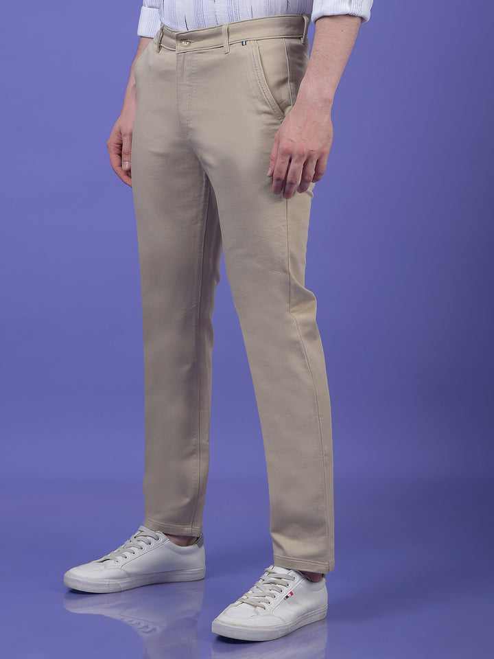 Bold Beige Trousers