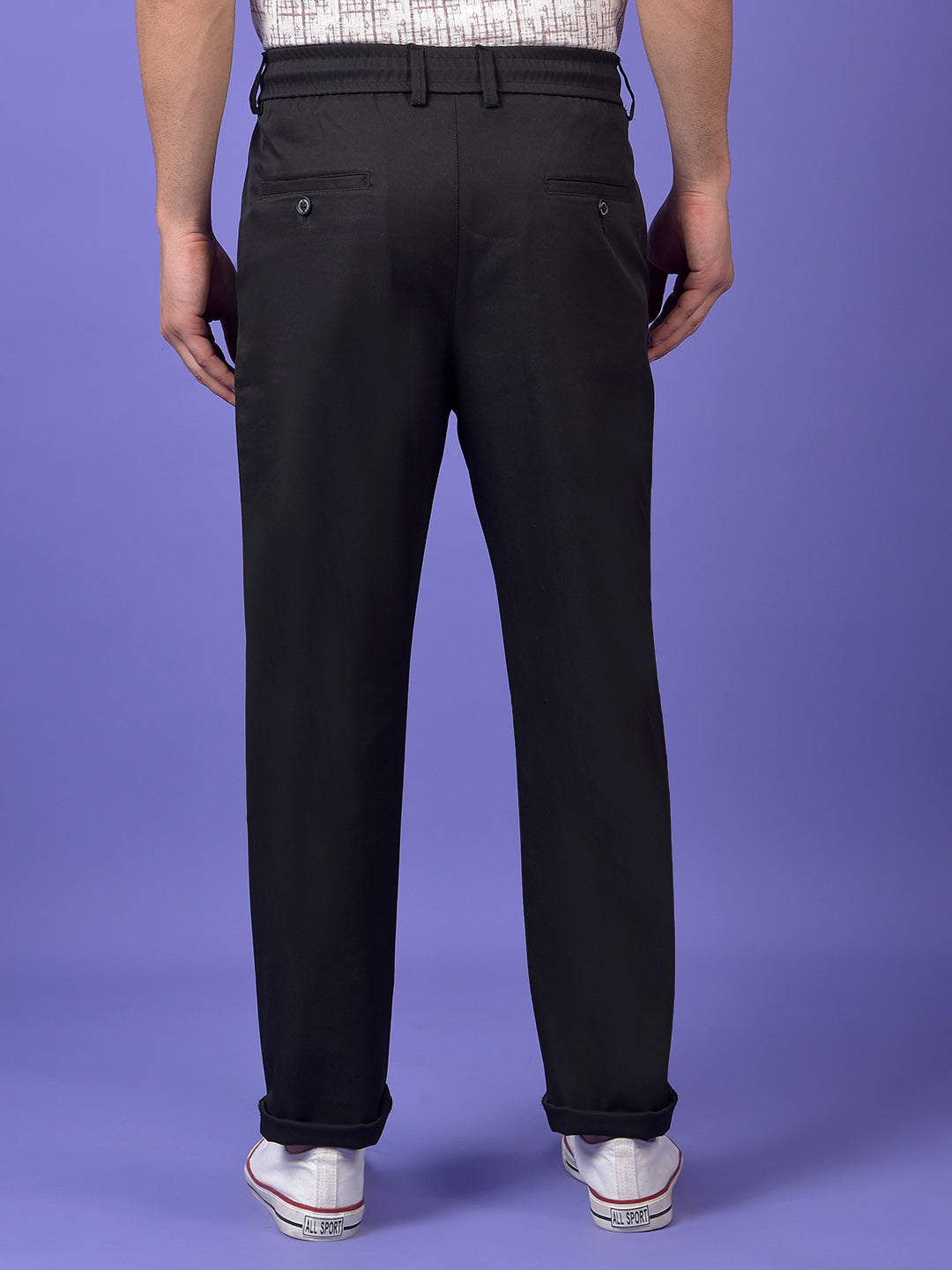 Essential Black Chinos Trouser